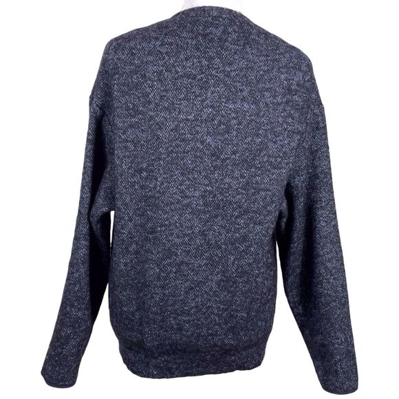 SEE BY CHLOE Herringbone Collarless Jacket US Size 4 Wool Alpaca Blend Gray EUC - Picture 12 of 16